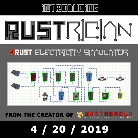 rust electricity simulator